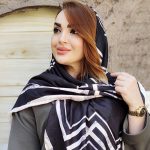 روسری نخی قواره دار - مانتو پاتریس رشت