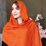 شال پلیسه رنگی - مانتو پاتریس رشت