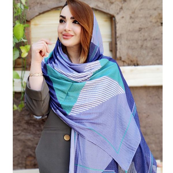 شال نخی بهاره راه راه 35700317 - Image 4