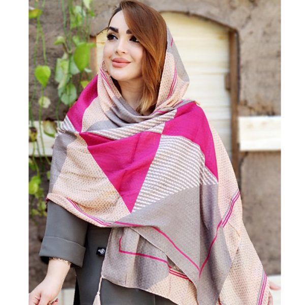 شال نخی بهاره راه راه 35700317 - Image 3