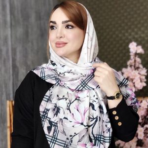 روسری نخی گلدار - مانتو پاتریس رشت