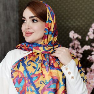 روسری نخی طرحدار - مانتو پاتریس رشت