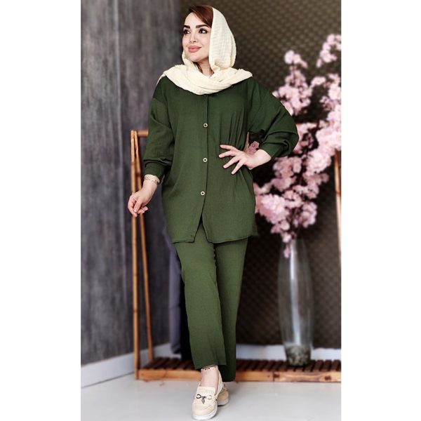 ست مانتو شلوار کرسپو - مانتو پاتریس رشت