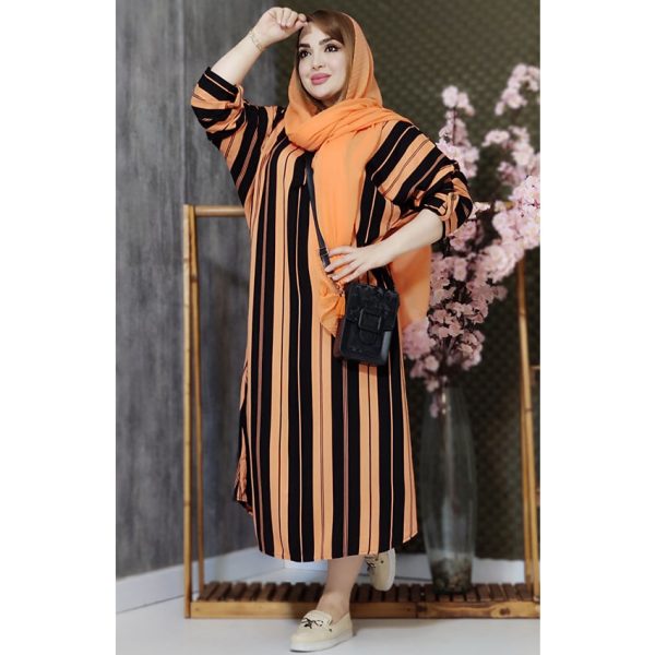 کفتان راه راه نخی - مانتو پاتریس رشت