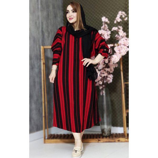 کفتان راه راه نخی - مانتو پاتریس رشت