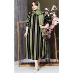 کفتان راه راه نخی - مانتو پاتریس رشت