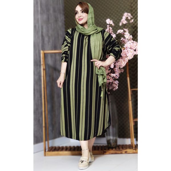 کفتان راه راه نخی - مانتو پاتریس رشت