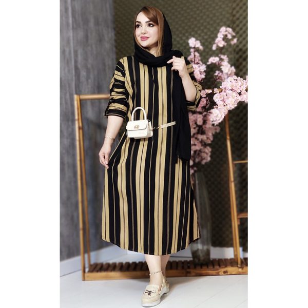 36600401-4-min کفتان راه راه نخی - مانتو پاتریس رشت