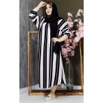 کفتان راه راه نخی - مانتو پاتریس رشت