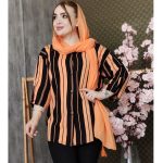 مانتو جلو دکمه نخی - مانتو پاتریس رشت