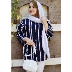 مانتو نخی راه راه موجی - مانتو پاتریس رشت