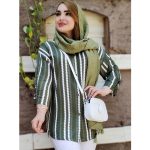 مانتو نخی راه راه موجی - مانتو پاتریس رشت