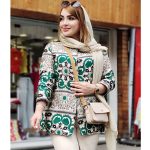 کت طرح گلیمی - مانتو پاتریس رشت