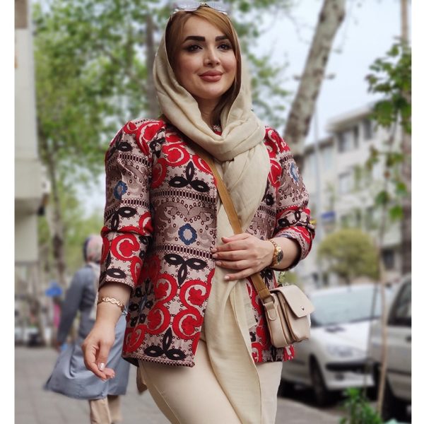 کت طرح گلیمی - مانتو پاتریس رشت