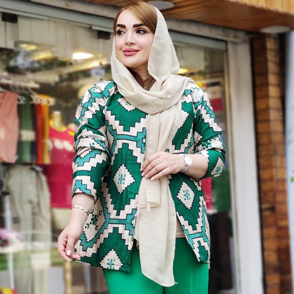 کت گلیمی لوزی - مانتو پاتریس رشت