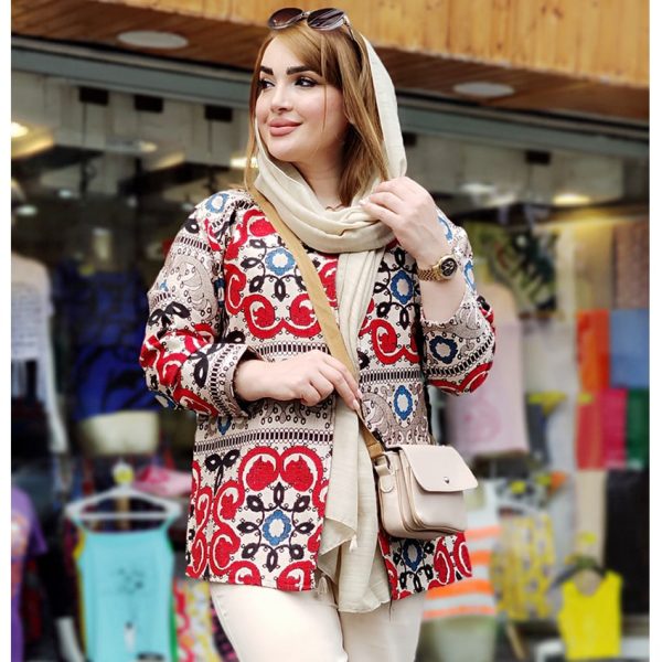 کت طرح گلیمی - مانتو پاتریس رشت