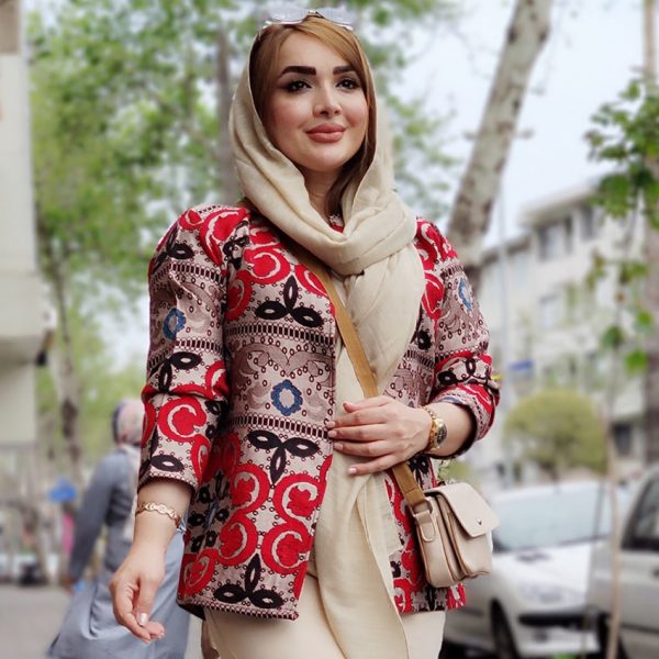 کت طرح گلیمی - مانتو پاتریس رشت