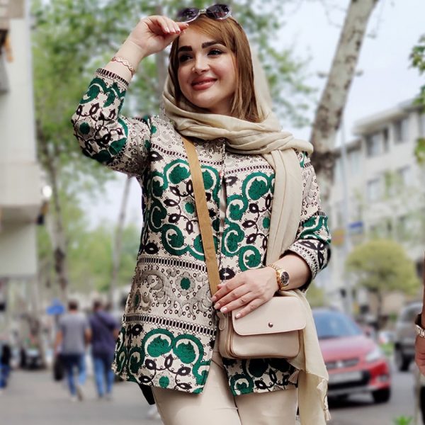 کت طرح گلیمی - مانتو پاتریس رشت