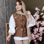 ست وست شومیز دکمه طلایی