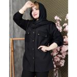 مانتو پلوتی جیب نما راه راه - مانتو پاتریس رشت