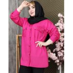 مانتو پلوتی جیب نما راه راه - مانتو پاتریس رشت