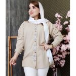 مانتو لینن گلدوزی - مانتو پاتریس رشت