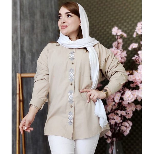 مانتو لینن گلدوزی - مانتو پاتریس رشت