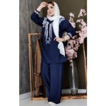 ست کرسپو چاپ پروانه - مانتو پاتریس رشت