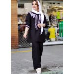 ست کرسپو چاپ پروانه - مانتو پاتریس رشت