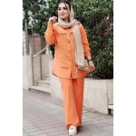 مانتو الیاف دو جیب - مانتو پاتریس رشت