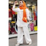 مانتو الیاف دو جیب - مانتو پاتریس رشت