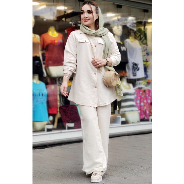 مانتو الیاف دو جیب - مانتو پاتریس رشت