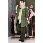 مانتو الیاف دو جیب - مانتو پاتریس رشت