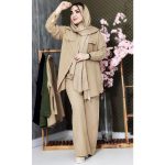 مانتو الیاف دو جیب - مانتو پاتریس رشت