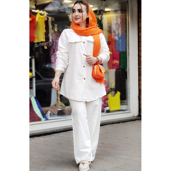 مانتو الیاف دو جیب - مانتو پاتریس رشت