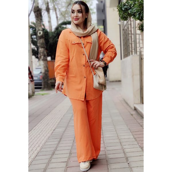 مانتو الیاف دو جیب - مانتو پاتریس رشت