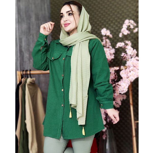 مانتو الیاف دو جیب - مانتو پاتریس رشت