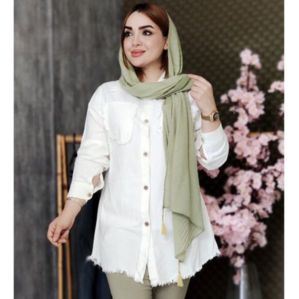 مانتو الیاف ریش ریش - مانتو پاتریس رشت