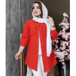 مانتو الیاف ریش ریش - مانتو پاتریس رشت