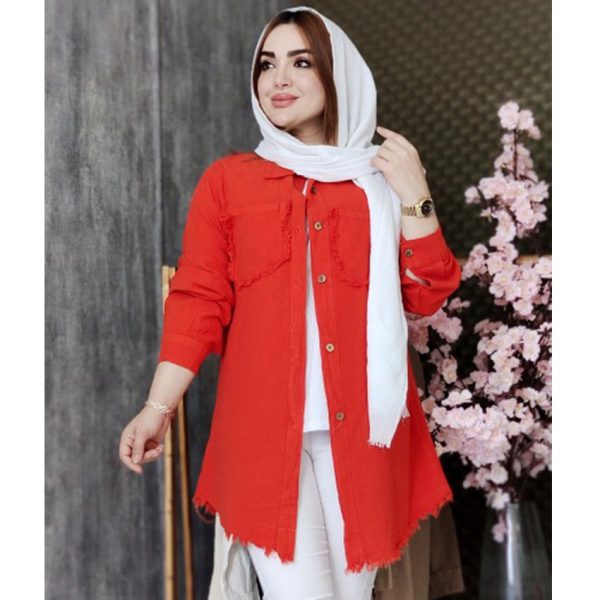 مانتو الیاف ریش ریش - مانتو پاتریس رشت