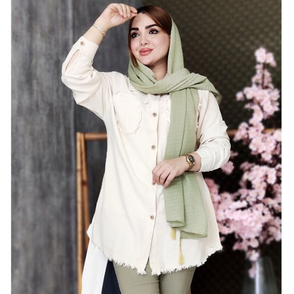 مانتو الیاف ریش ریش - مانتو پاتریس رشت