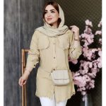 مانتو الیاف ریش ریش - مانتو پاتریس رشت