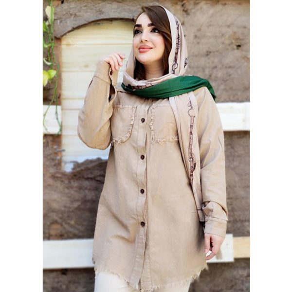 مانتو الیاف ریش ریش 3830025 - Image 9