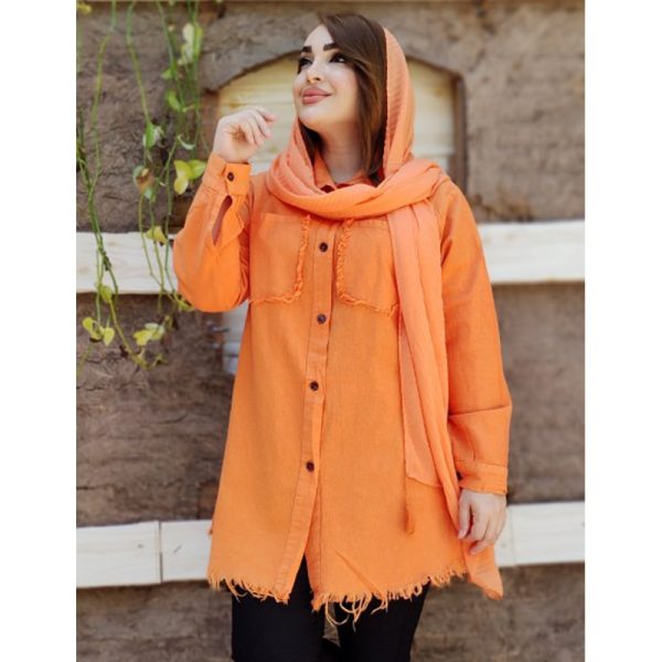 مانتو الیاف ریش ریش 3830025 - Image 11