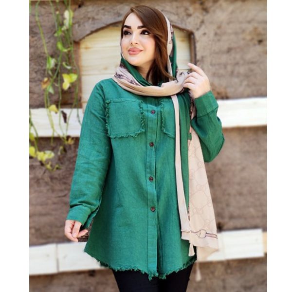 مانتو الیاف ریش ریش 3830025 - Image 10