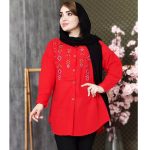 مانتو لینن گلدوزی - مانتو پاتریس رشت