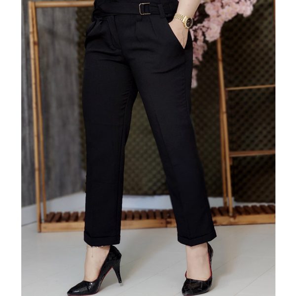 شلوار مازراتی کمر سگکی - مانتو پاتریس رشت