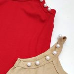 تاپ کبریتی مرواریدی - مانتو پاتریس رشت