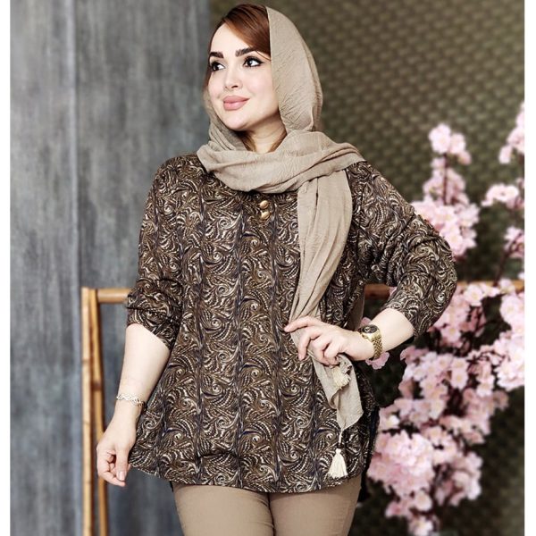 تونیک بغل دکمه استرج - مانتو پاتریس رشت