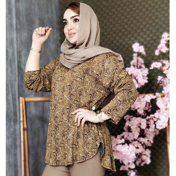 تونیک بغل دکمه استرج - مانتو پاتریس رشت